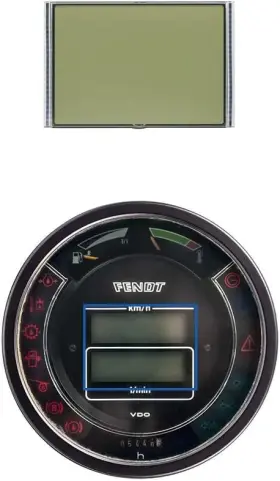 Us-abt-lcd-821 Benet Display Replacement For Fendt 200 300 600 Tractor Vdo Gauge Meter