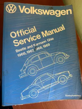 11-0701-0 Bentley Publishers Shop Manual For Type 1 Bug And Ghia 1966-1969 Air-cooled Volkswagens