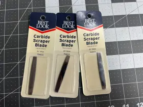 Cb25-dib Best Look New 3-pack Lot 2-1/2 Inch Carbide Replacement Scraper Blade