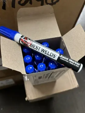 900-paintmkr-yel Best Welds 12 Blue Prime-action Paint Marker