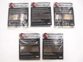 932-110-10 Best Welds 5 Pack Gold Coated Polycarbonate Filter Plates For Welding