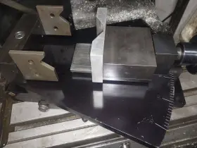 Pv-1b Bhj Pv1b Adjustable Angle Tilting Piston Sine Vise Perfomance Machining Flycut