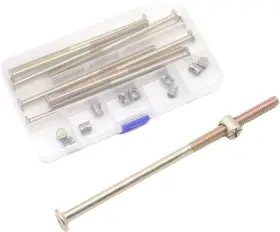 Binifimux 613852351420 10-set Furniture Hardware Replacement Bolts Bunk One Size Gold