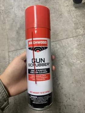 109597 Birchwood Casey 33348 Gun Scrubber Firearms Cleaner 15-ounce Aerosol