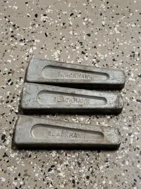K238.320-2-l Black Hawk K238.320-2 Lot Of 3 Blackhawk Korek Frame Machine Wedges Auto Body Tools