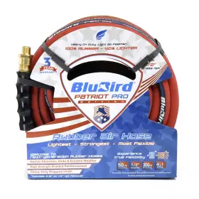 10011200 Blubird Pp1250 Patriot Pro Air Hose 1/2 Inch X50 Ft. 300 Psi