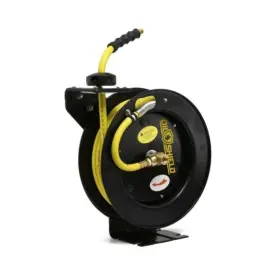 Blbosr3825 Blubird Air Hose Oil Shield 20ga. Retractable Reel - Next-gen Rubber