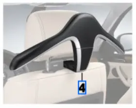 51-95-2-449-251 Bmw Oem Accessories 51952449251 Genuine Coat Hanger - For Travel And Comfort System
