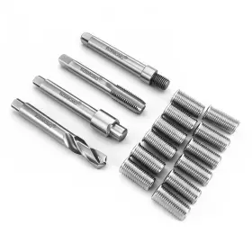 Bzb-m11-1.5 Bzbmgmo 28mm M11x1.5 Thread Repair Kit 12 Stainless Inserts Hss Tools