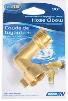 Camco Mfg 014717225052 4 Pack Rv Freshwater Hose Elbow 90-degree 22505