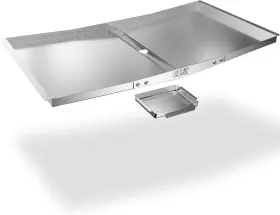 Gt3036 Captaingrill Grease Tray With Catch Pan - Dyna Adjustable Between 30 Inch And 36