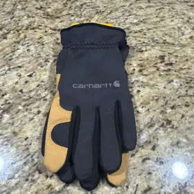 Gd0794mblkblyxl Carhartt Men S Gloves Extra Large Gd0794 M High Dexterity Open Cuff Glove Nwt