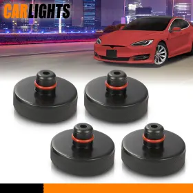 C-02tjp6101abk Carlights 4pack Fitfor Tesla Model 3/y/s/x Car Jack Lift Pad Adapter Tool Mesh Storage Bag