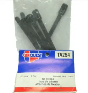 Ta-254 Carquest Ta254 Tie Straps 5-1/2 Inch Long 14cm 6 Pcs 254