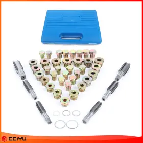 Ze1091216410850201g Cciyu Oil Pan Thread Repair Kit Sump Gearbox Drain Plug Tool Set 114pcs