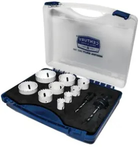 5905 Century Drill & Tool 45 And 13 Piece Bi-metal Hole Saw Kit