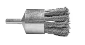 76204 Century Drill & Tool And 1-1/8 Inch Knotted .0118 Wire End Brush Hex Shank