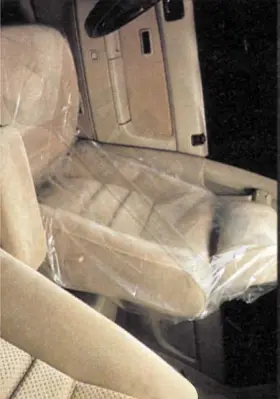 9-2990 Champ Service Line Dorman Protective Plastic Disposable Seat Covers