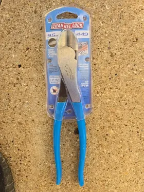 Cnl-449 Channellock 025582825018 High Leverage Diagonal Cutting Plier 9.5-inch
