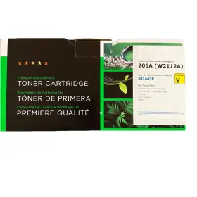 W2112a Cig Clover Imaging Remanufactured Yellow Toner Cartridge For Hp 206a New