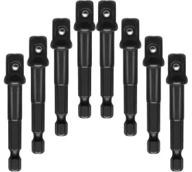 Tuohai002201-000041 Cionyce 8 Pack Impact Adapter 3/8 Inch Socket 1/4 Hex
