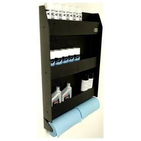 Clear One Racing Products Tc156 Trailer Cabinet With Paper Towel Rack 23x37x4.5 In