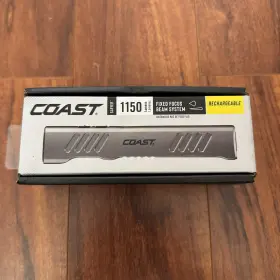 30920 Coast Products Slayer Pro 1150 Lumens Rechargeable Led Beamsaver Usb-c Flashlight Black