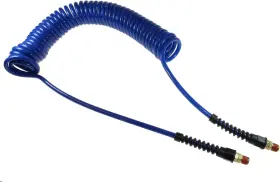 Pu14-20b-b Coilhose Pneumatics Flexcoil 1/4 Inch X 20 Feet Blue