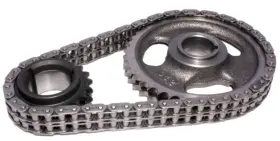 326-455 Comp Cams 3112cpg Hi-tech Double Roller Timing Gear Set For Pontiac