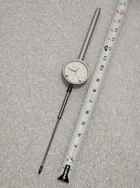 0005 Compac 733a Dial Indicator Swiss Made Type 733 A 4.000 Inch Range With .0005 Grad