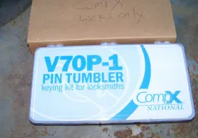 V70p-1 Compx Security V70p1 Product Pin Tumbler Keying Kit