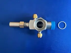 910-7111-00 Copeland Hussmann 3005370 Rotalock Valve 1-1/4 Inch -12 Thrd X 7/8 Odf