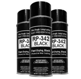 342-1032-3cn-blk Cosmoline Direct Llc 3-cans - Military-grade Inch Black Rust Preventive Rp-342