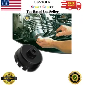 Couslcd 757539657181 Oil Filter Cap Wrench Removal Tool Suitable For 4 Runner Rav4 Black