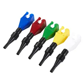Crkeiyr 727387652584 Funnels For Automotive Use Flexible Draining Tool Snap Funnel 5pcs