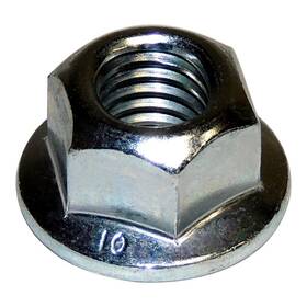 Crown Automotive Jeep Replacement 6502696 Self-locking Nut M10 X 1.5 Flanged Locking For Select Tj Wk Wh