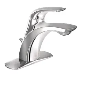 Wsl84533 Csi Moen Zarina Chrome One-handle High Arc Bathroom Faucet Model # Nib