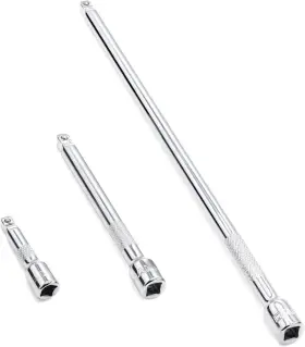 Kvl14-us Dakcos 3 Pieces 1/4 Inch Drive Wobble Extension Set Includes 2 4 9 Onesize