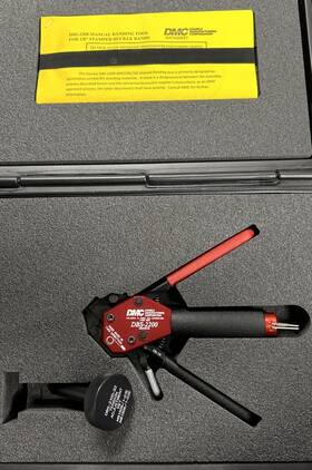 Daniels Manufacturing Corporation Fm-7447 One-step Banding Tool For .125 Wide Stamped Emi/rfi Shield Bands M81306/1b