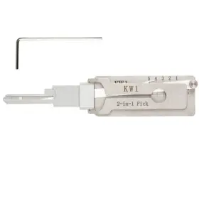 Darycom Repair 683823540511 Lishi Kw1 Kwikset 2-in-1 Residential Service Tool Precision Design