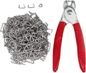 Ds-s300 Dayslives Hog Ring Pliers Straight With 300 Galvanized And Pcs