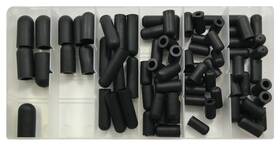 Delta Tronics Op12 90 Piece Vacuum Cap Assortment Value Pack In Plastic Storage Case - Opk12