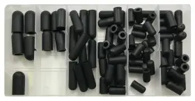 Opk12 Delta Tronics Op12 90 Piece Vacuum Cap Assortment Value Pack In Plastic Storage Case -