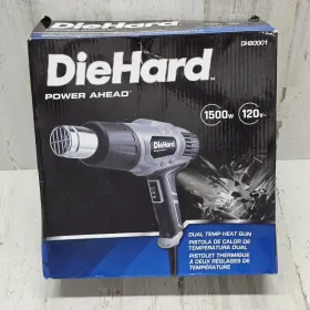 Dh80001 Diehard 1500w Dual Temp Heat Gun 120v