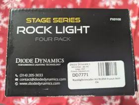 Dd7771 Diode Dynamics New Rgbw Rock Light Add-on Kit 4-pack Pods Only