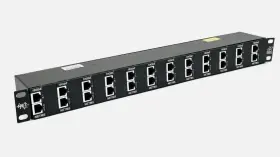 Dtk-rm12nets Ditek 12 Channel Rackmount Poe/ethernet Protector 1u Shielded Rj45