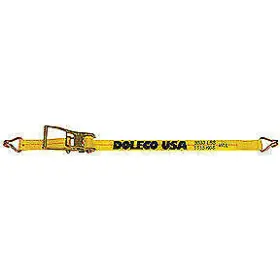 Dco-23402227 Doleco 23402227 2 Inch X 27ft Ratchet Strap With Wire Hooks