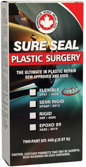 54144 Dominion Sure Seal Plastic Surgery Semi-rigid Epoxy Adhesive Xpsap- 4013