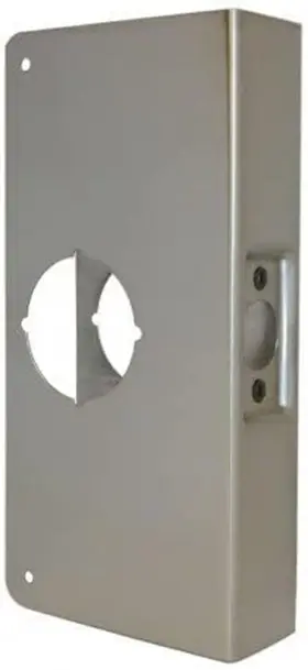 3-s-cw Don-jo Gauge Stainless Steel Classic Wrap-around Plate Satin