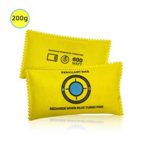 Donwell 9071995ye Color-changing Silica Gel Dehumidifier Bags For Cars Moisture Absorbing&reusable